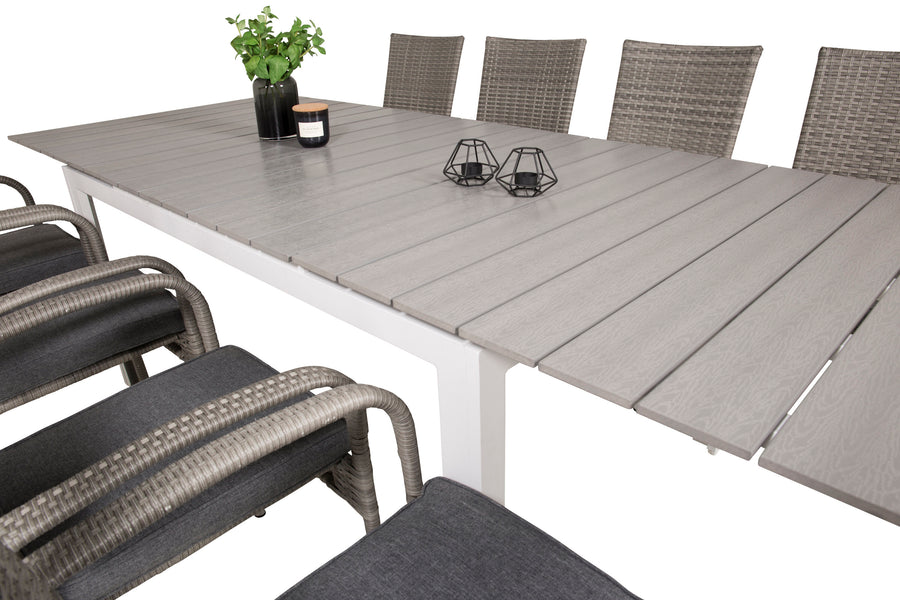 Eetgroep Levels met de stoelen Anna 