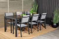 Break Rechthoekige Eetgroep met Copacabana stoelen 