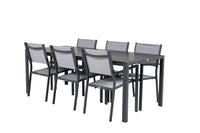 Break Rechthoekige Eetgroep met Copacabana stoelen 