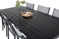 Break Rechthoekige Eetgroep met Copacabana stoelen 