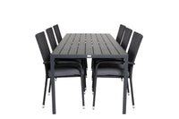 Eetgroep Break met de stoelen Anna 