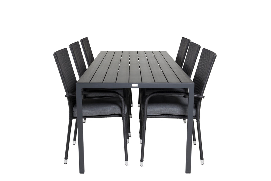 Eetgroep Break met de stoelen Anna 