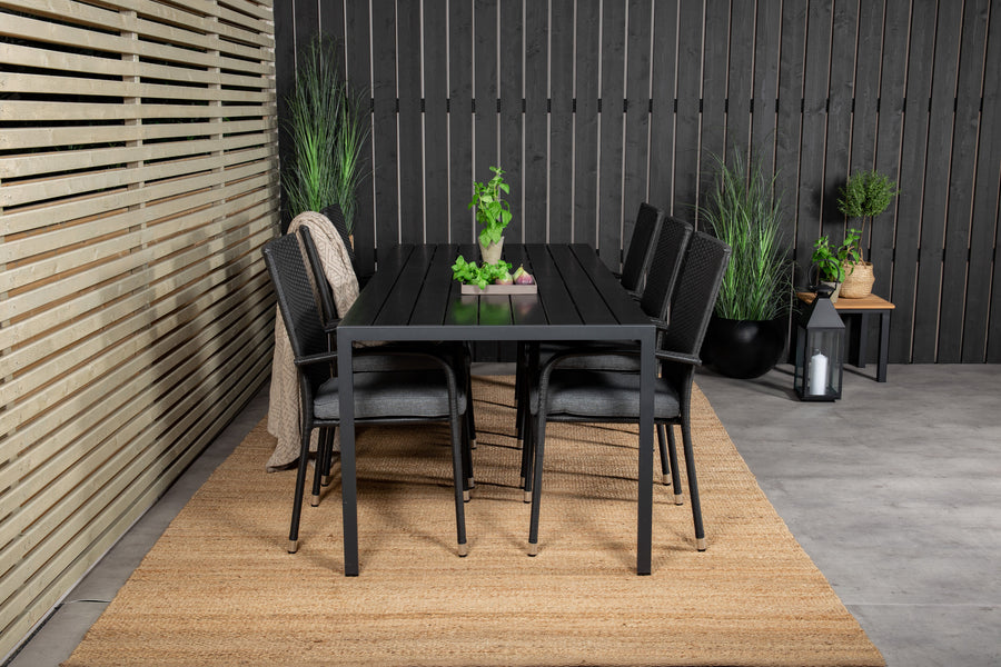 Eetgroep Break met de stoelen Anna 