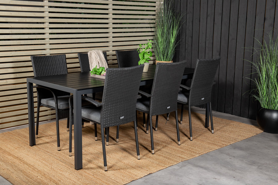 Eetgroep Break met de stoelen Anna 