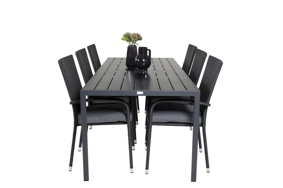 Eetgroep Break met de stoelen Anna 