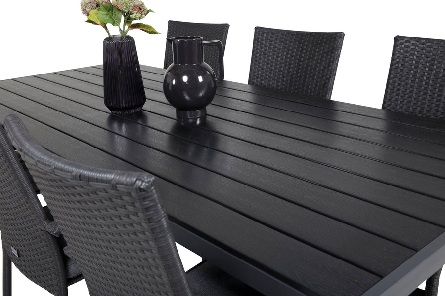 Eetgroep Break met de stoelen Anna 