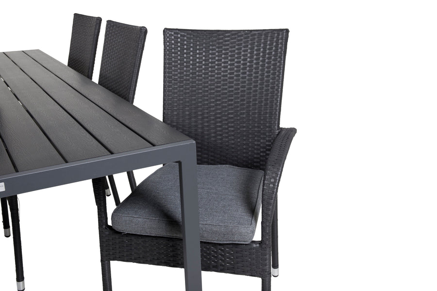 Eetgroep Break met de stoelen Anna 