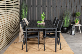 Eethoek Break met de stoelen Parma 