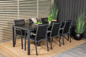 Eethoek Break met de stoelen Parma 