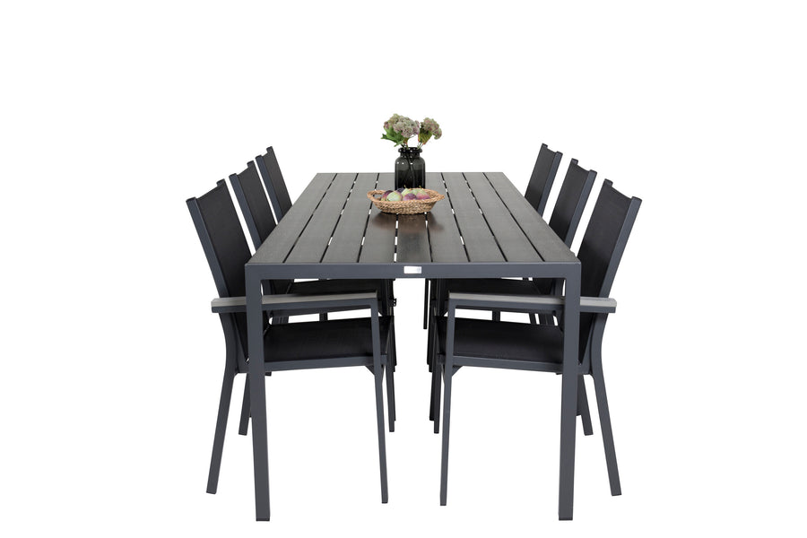 Eethoek Break met de stoelen Parma 