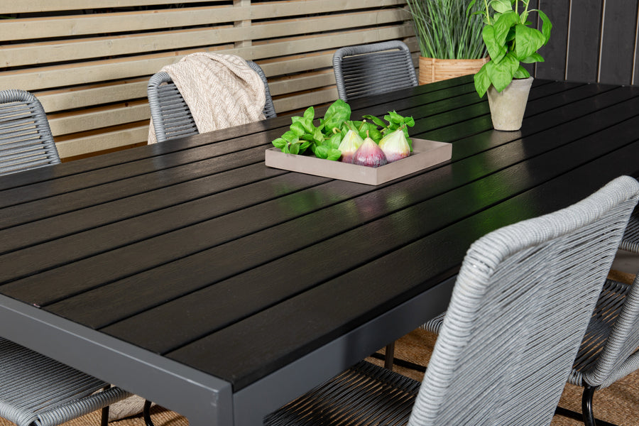 Eetgroep Break met de stoelen Lindos 