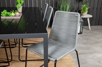Eetgroep Break met de stoelen Lindos 
