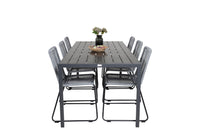 Eetgroep Break met de stoelen Lindos 