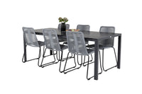 Eetgroep Break met de stoelen Lindos 