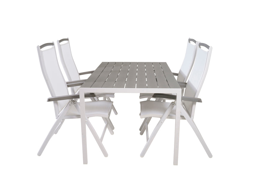 Break Rechthoekige Eetgroep Met Albany Verstelbare Stoel 