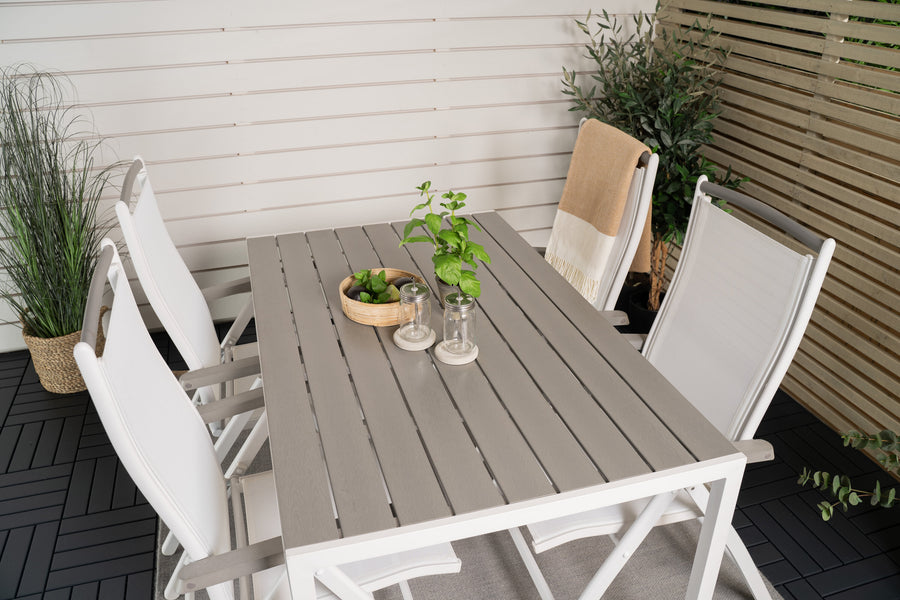 Break Rechthoekige Eetgroep Met Albany Verstelbare Stoel 