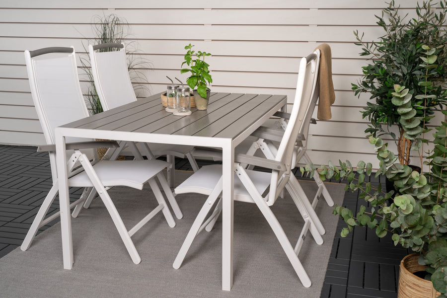 Break Rechthoekige Eetgroep Met Albany Verstelbare Stoel 