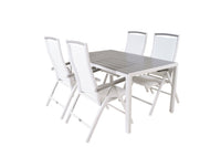 Break Rechthoekige Eetgroep Met Albany Verstelbare Stoel 