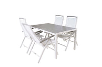 Break Rechthoekige Eetgroep Met Albany Verstelbare Stoel 