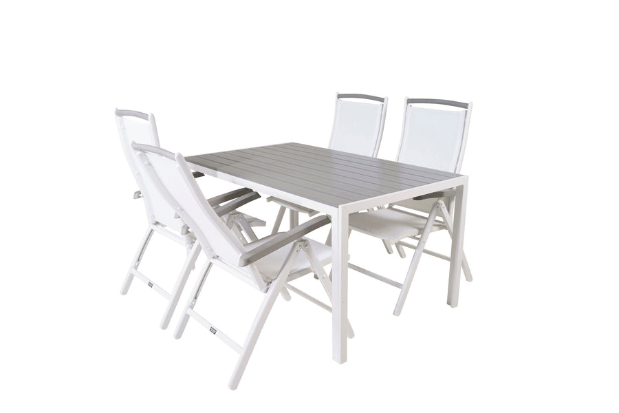 Break Rechthoekige Eetgroep Met Albany Verstelbare Stoel 