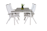 Break Rechthoekige Eetgroep Met Albany Verstelbare Stoel 