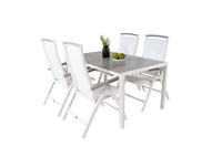 Break Rechthoekige Eetgroep Met Albany Verstelbare Stoel 