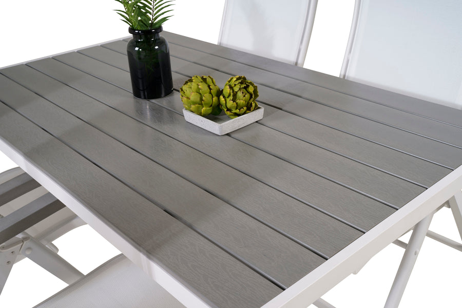 Break Rechthoekige Eetgroep Met Albany Verstelbare Stoel 