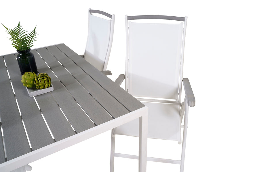 Break Rechthoekige Eetgroep Met Albany Verstelbare Stoel 