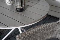 Eetgroep Parma met stoelen Malin