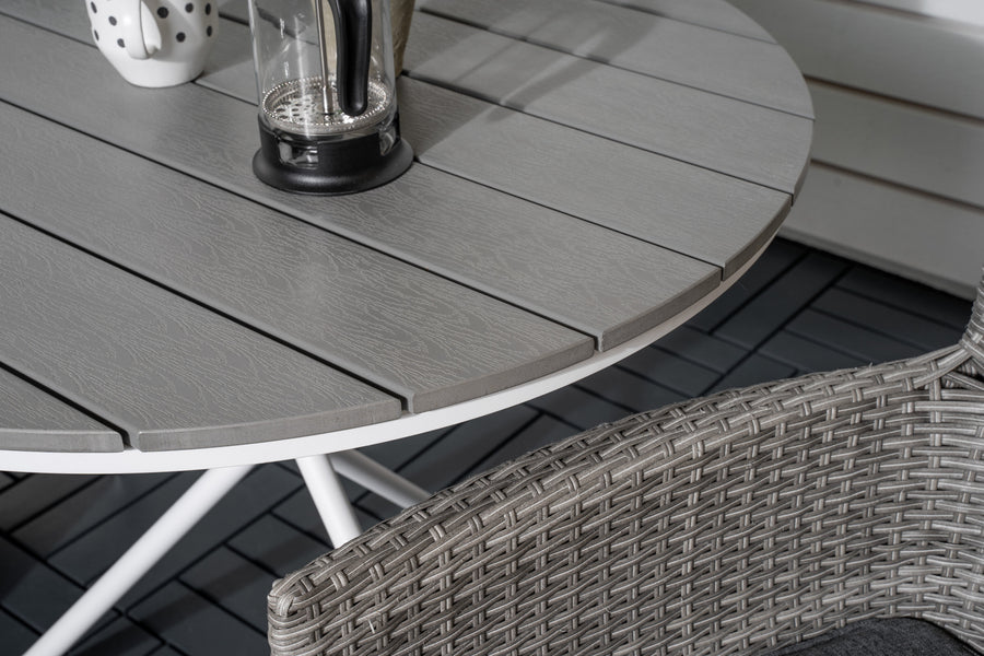 Eetgroep Parma met stoelen Malin