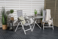Eetgroep Parma met de stoelen Albany 