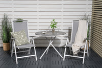 Eetgroep Parma met de stoelen Albany 