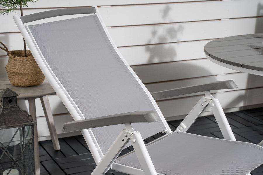 Eetgroep Parma met de stoelen Albany 