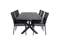 Eetgroep Rives met de stoelen Anna 