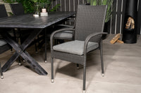 Eetgroep Rives met de stoelen Anna 