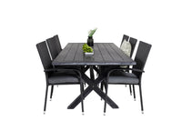 Eetgroep Rives met de stoelen Anna 