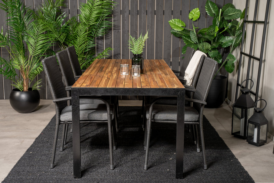 Eetgroep Bois met de stoelen Anna 