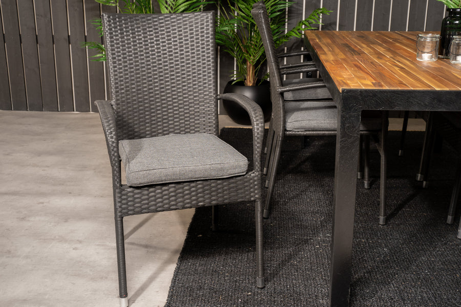 Eetgroep Bois met de stoelen Anna 