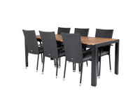 Eetgroep Bois met de stoelen Anna 