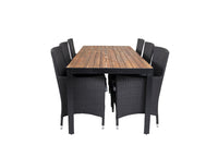 Eetgroep Bois met de stoelen Malin 