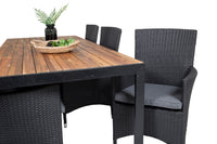 Eetgroep Bois met de stoelen Malin 
