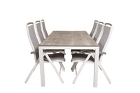 Eetgroep Llama met de stoelen Albany 