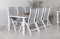 Eetgroep Llama met de stoelen Albany 