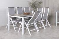 Eetgroep Llama met de stoelen Albany 