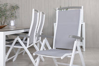 Eetgroep Llama met de stoelen Albany 