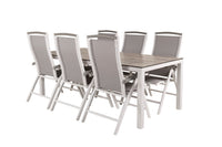 Eetgroep Llama met de stoelen Albany 