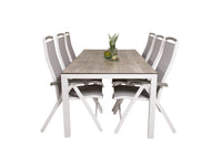 Eetgroep Llama met de stoelen Albany 