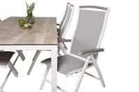 Eetgroep Llama met de stoelen Albany 