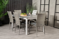 Eetgroep Levels met de stoelen Anna 
