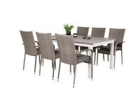 Eetgroep Levels met de stoelen Anna 